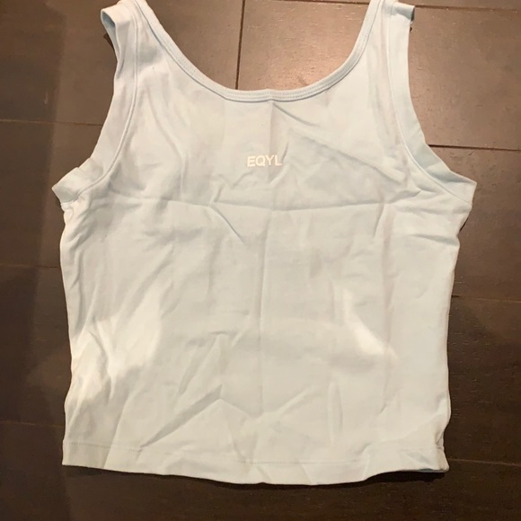 Athletic cropped tank top - Picture 1 of 2